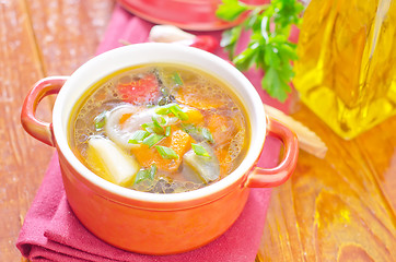 Image showing fresh soup