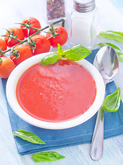 Image showing tomato soup