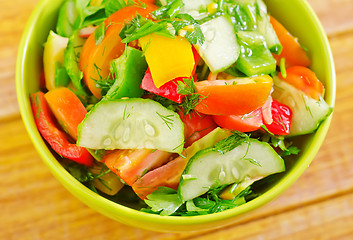 Image showing vegetable salad