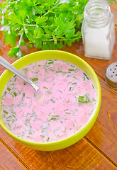 Image showing cold soup