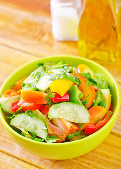 Image showing vegetable salad