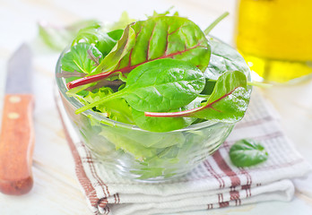 Image showing fresh salad