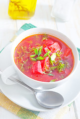 Image showing fresh soup