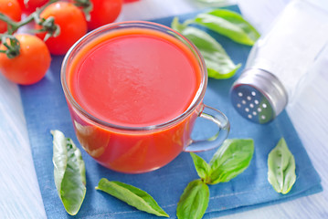 Image showing tomato juice