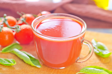 Image showing tomato juice