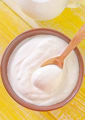 Image showing sour cream