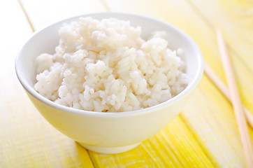 Image showing boiled rice