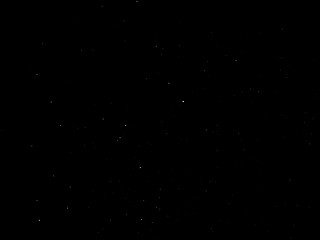 Image showing Black and white Stars in the sky