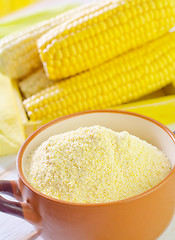 Image showing corn flour