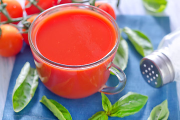 Image showing tomato juice