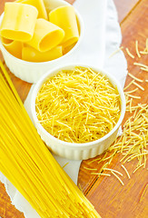 Image showing raw pasta