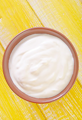 Image showing sour cream