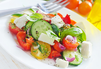 Image showing greek salad