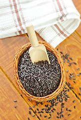 Image showing black rice