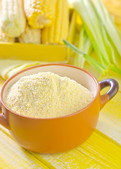 Image showing corn flour