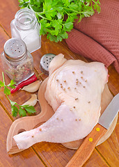 Image showing chicken leg