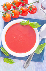 Image showing tomato soup