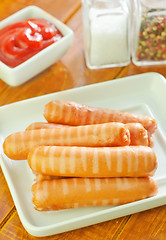 Image showing sausages