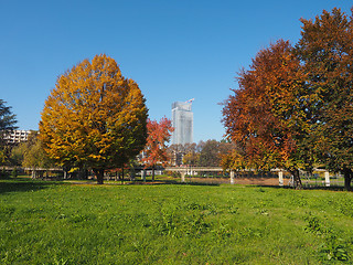 Image showing Giardino Corpo Italiano di Liberazione park in Turin, Italy