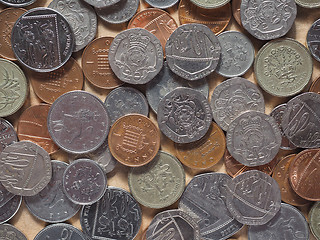 Image showing Pound coins