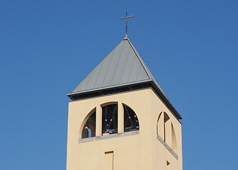 Image showing Santa Monica Church in Turin