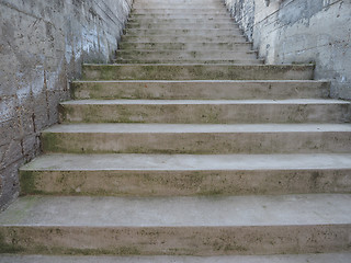 Image showing Stairway steps