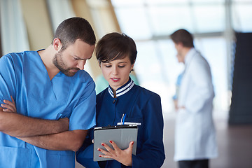 Image showing group of medical staff at hospital