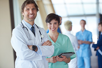 Image showing group of medical staff at hospital