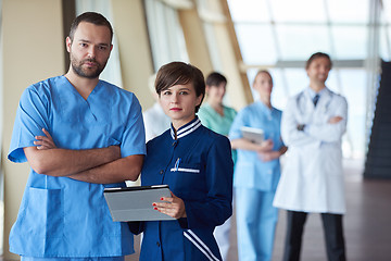 Image showing group of medical staff at hospital