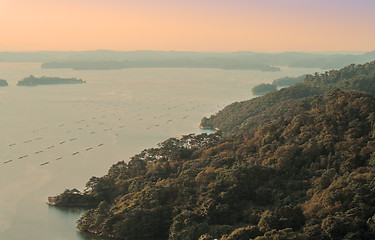 Image showing Matsushima sunset