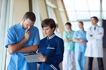 Image showing group of medical staff at hospital