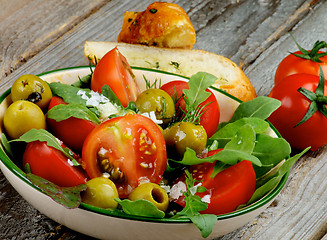 Image showing Fresh Tomatoes Salad