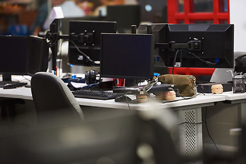 Image showing computer at modern office