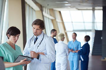 Image showing group of medical staff at hospital