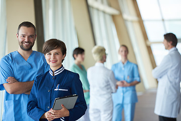 Image showing group of medical staff at hospital