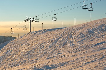 Image showing Ski Lift