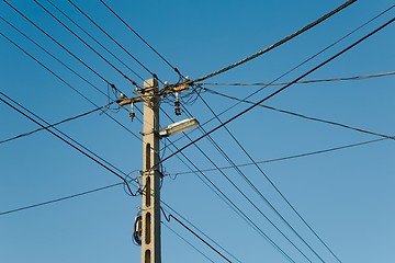 Image showing electric lines