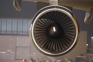 Image showing Jet turbine