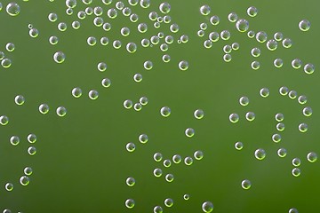 Image showing Bubbles in water