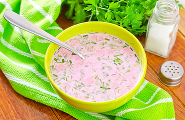 Image showing cold soup