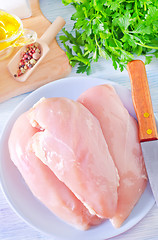 Image showing chicken fillet