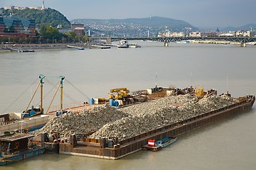 Image showing Barges