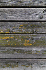 Image showing old wooden boards background