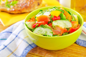 Image showing vegetable salad