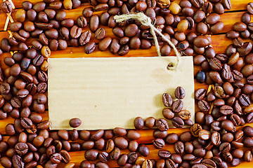 Image showing coffee and blank