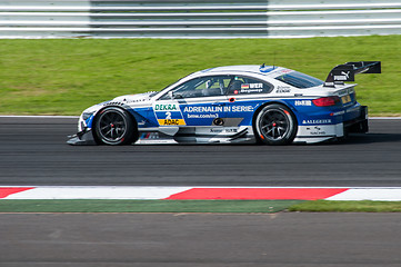 Image showing DTM (Deutsche Tourenwagen Meisterschaft) on MRW (Moscow RaceWay), Moscow, Russia, 2013.08.04