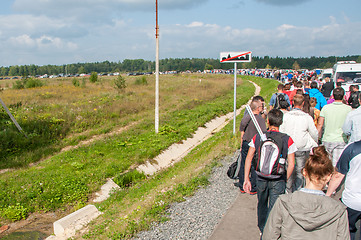 Image showing DTM (Deutsche Tourenwagen Meisterschaft) on MRW (Moscow RaceWay), Moscow, Russia, 2013.08.04