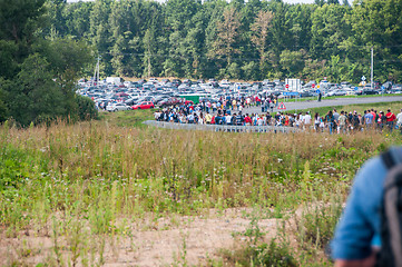 Image showing DTM (Deutsche Tourenwagen Meisterschaft) on MRW (Moscow RaceWay), Moscow, Russia, 2013.08.04