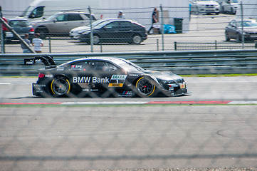 Image showing DTM (Deutsche Tourenwagen Meisterschaft) on MRW (Moscow RaceWay), Moscow, Russia, 2013.08.04