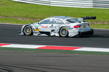 Image showing DTM (Deutsche Tourenwagen Meisterschaft) on MRW (Moscow RaceWay), Moscow, Russia, 2013.08.04